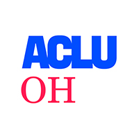 ACLU of Ohio Logo in Red and Blue